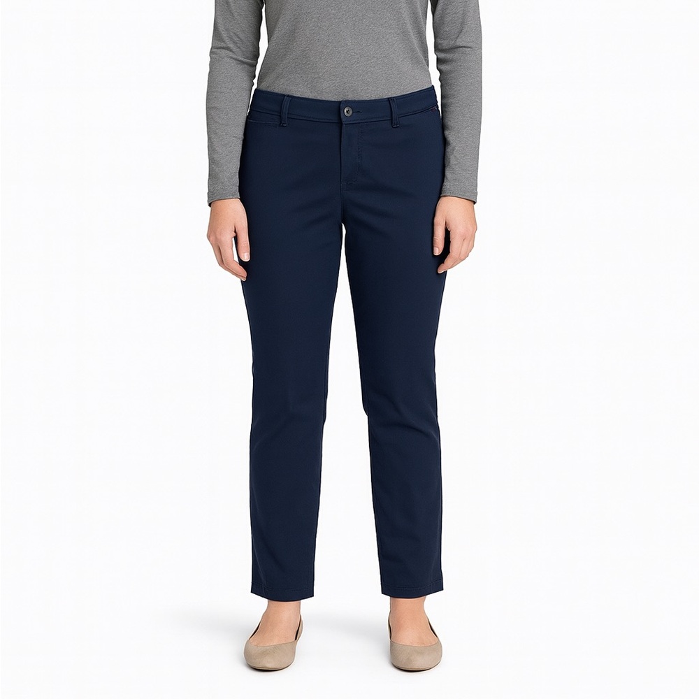 DKNY Dark Blue Navy Straight Leg Pants Jeans 8x30
